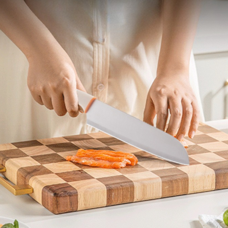 Baby Food Knife Set - 3-PCS Kitchen Knife Sets Stainless Steel
