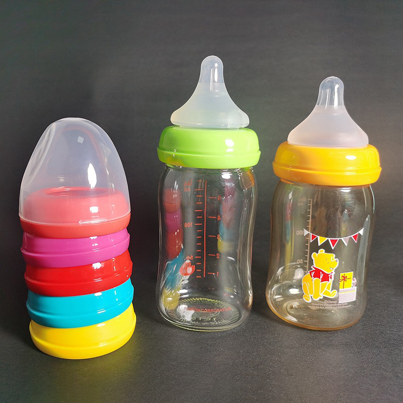 Feeding Baby Food - Hot Baby Bottle Cap And Ring