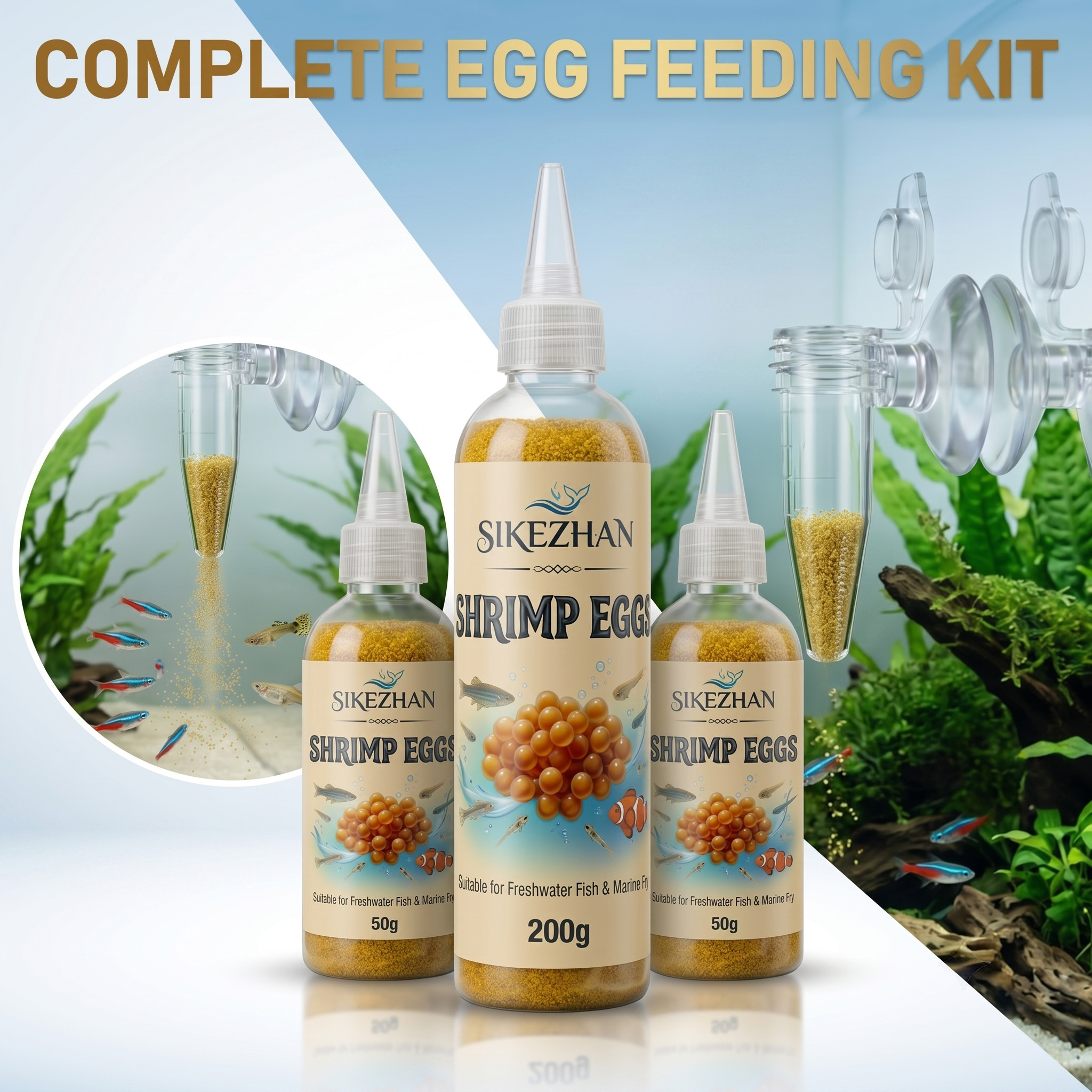 Complete Brine Shrimp Eggs & F - огляд і ціна Baby Food Shrimp
