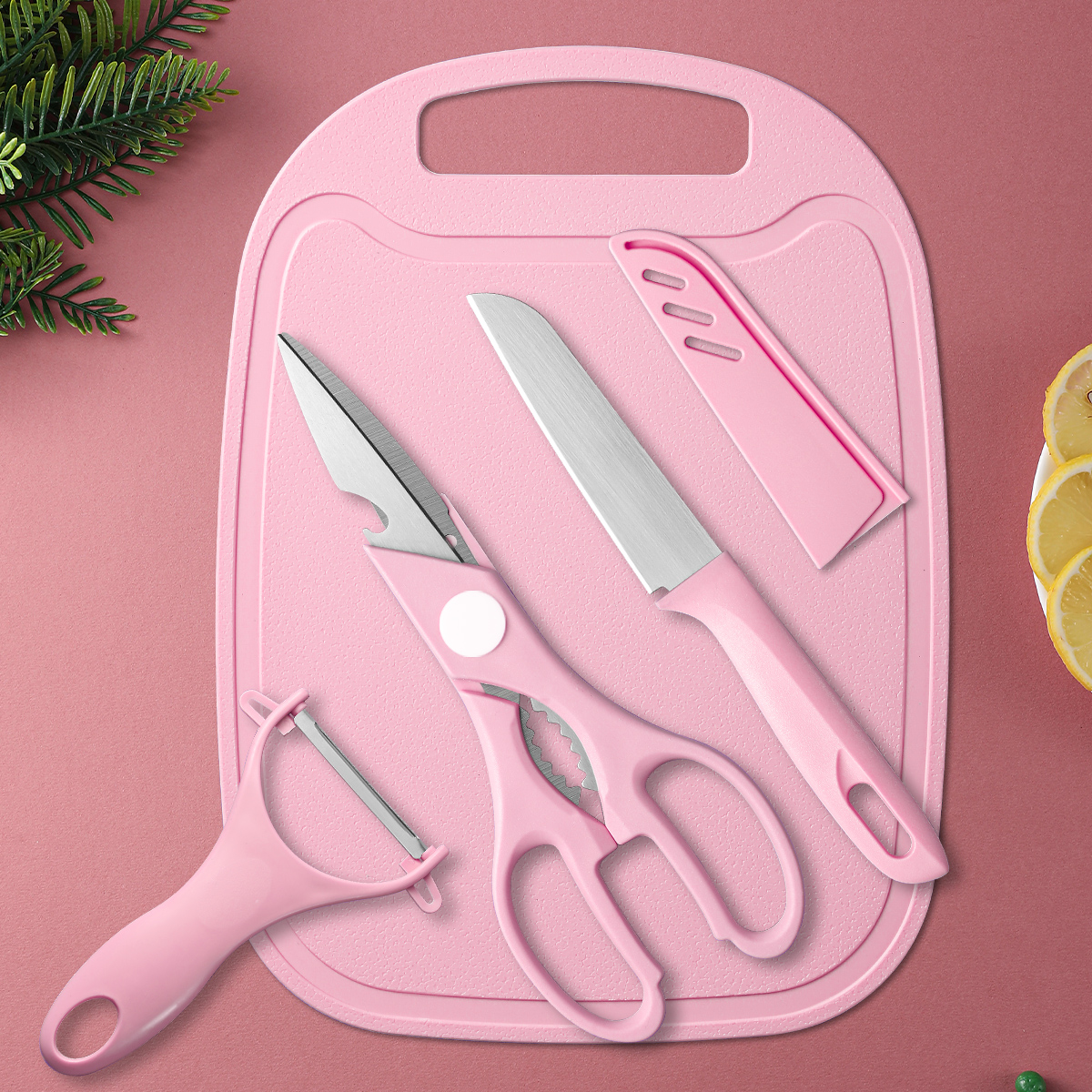 4pcs Kitchen Sets ,Fruit Knife - огляд і ціна Baby Food Knife Set