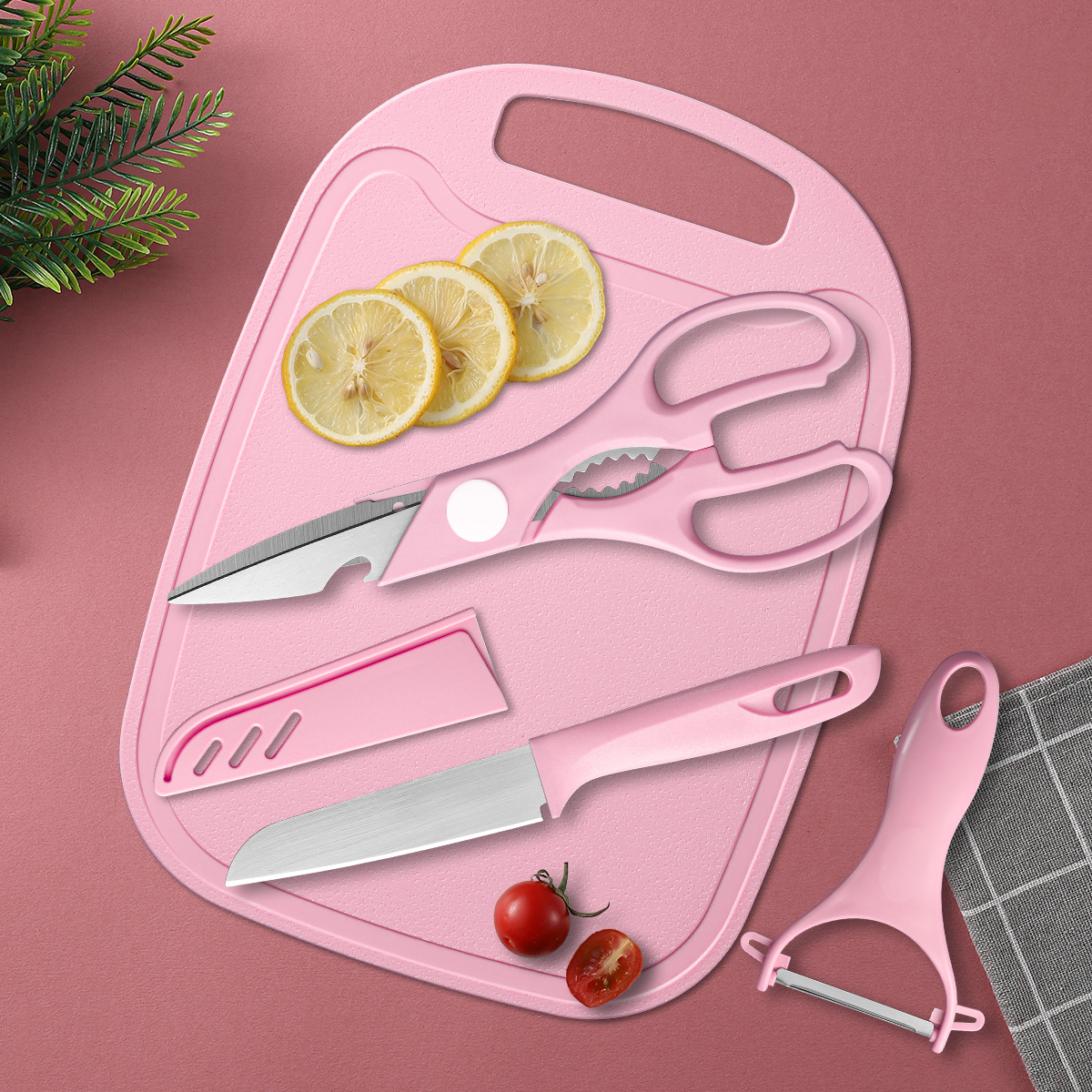 4pcs Kitchen Sets ,Fruit Knife - огляд і ціна Baby Food Knife Set