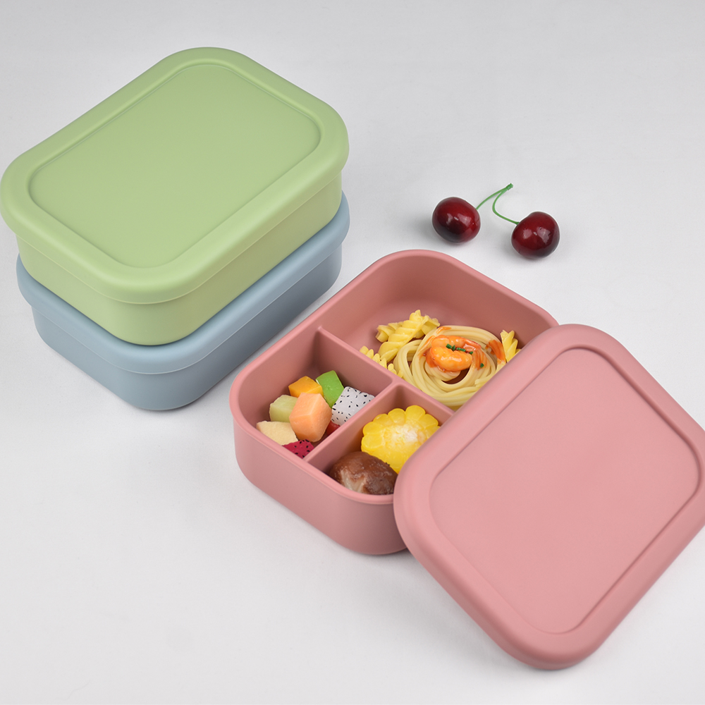 3-Compartment Food Grade Silic - огляд і ціна Baby Kitchen Food