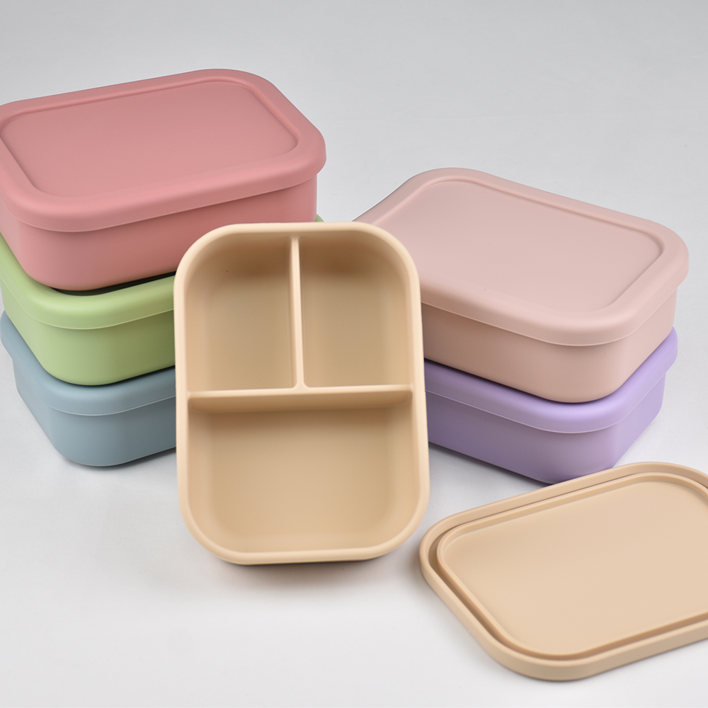 3-Compartment Food Grade Silic - огляд і ціна Baby Kitchen Food