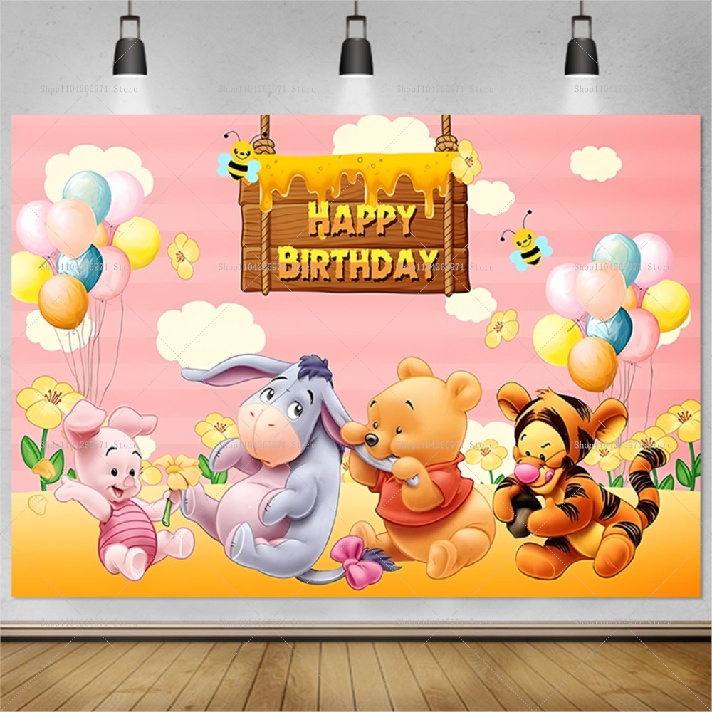 Disney Winnie the Pooh Backdro - огляд і ціна Baby Food Plan