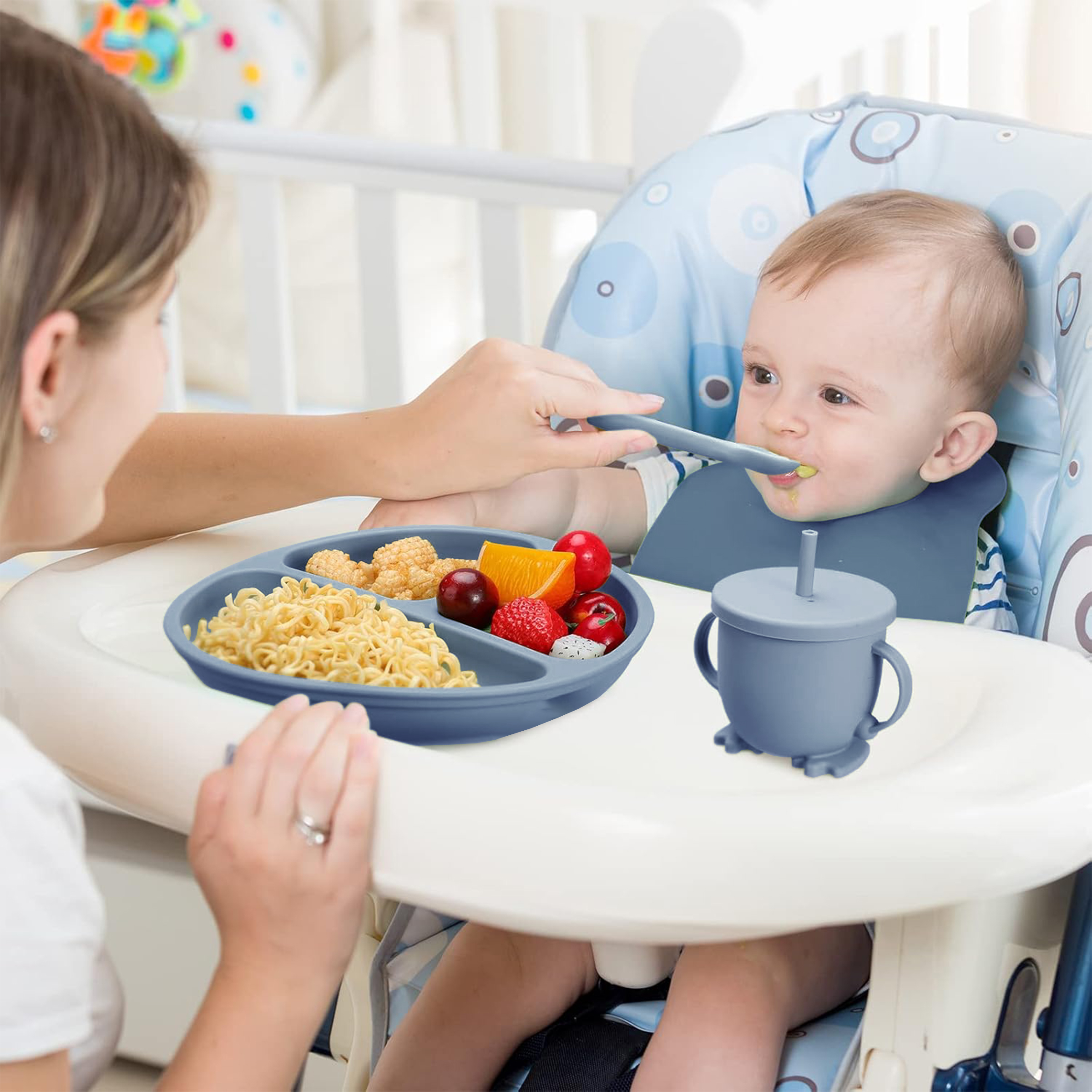 Children's Silicone Tableware  - огляд і ціна Baby Food Knife Set