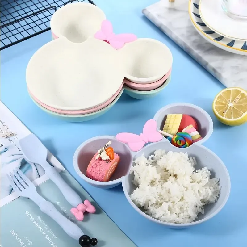 3Pcs/set Cartoon Baby Bowl Tab - огляд і ціна Baby Food Menu
