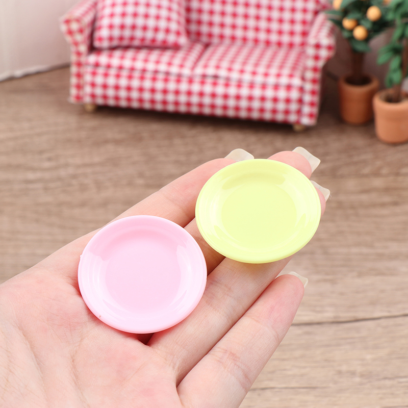 5Pcs Dollhouse Mini Food Plate - огляд і ціна Baby Kitchen Food