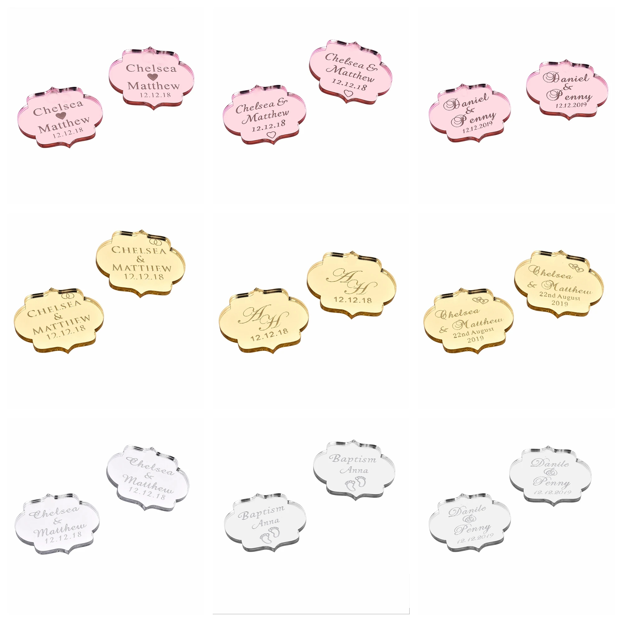 20/50/100Pcs Custom Wedding Pa - огляд і ціна Baby 1 Year Food