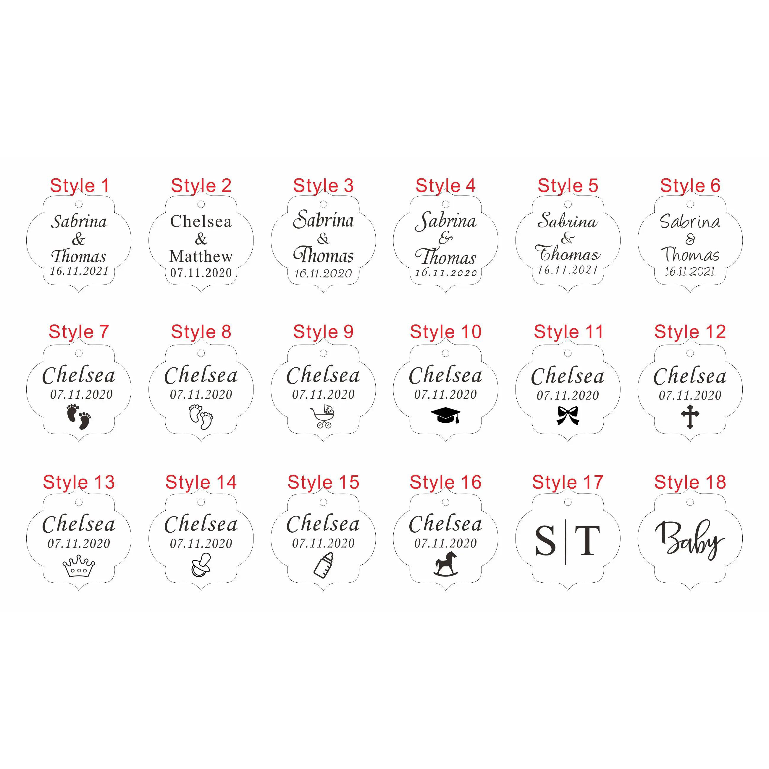 20/50/100Pcs Custom Wedding Pa - огляд і ціна Baby 1 Year Food