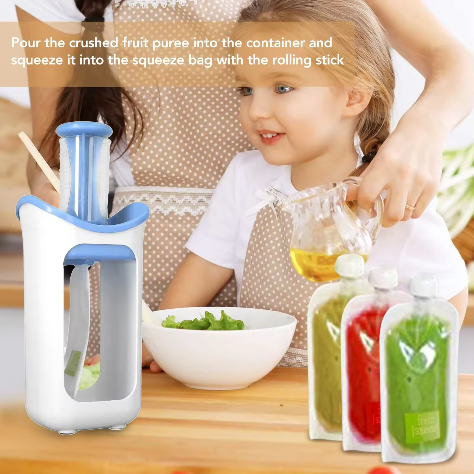 Baby Fruit Compote Filling Sta - огляд і ціна Baby Food Mixer