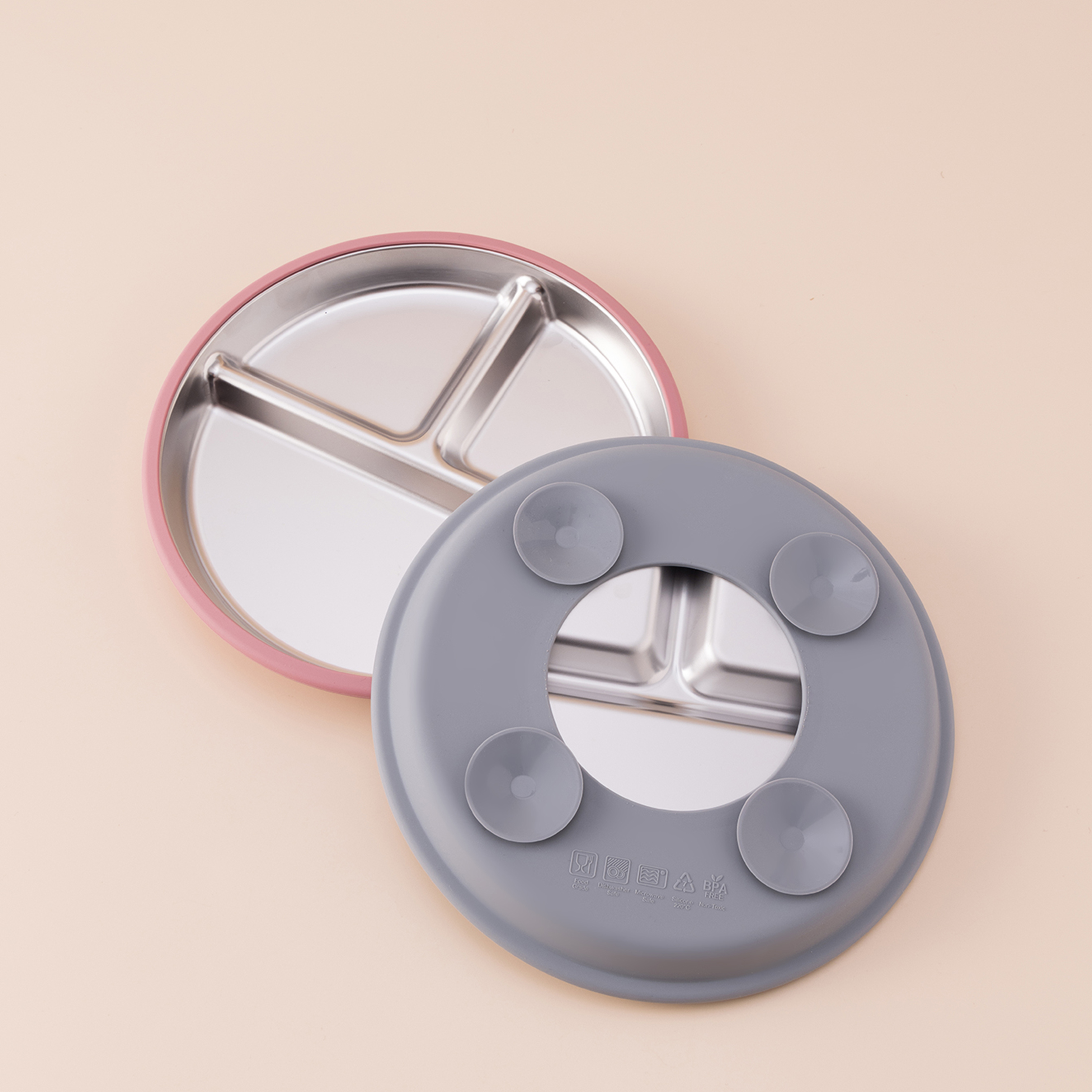 3PCS Silicone Stainless Steel  - огляд і ціна Baby Food Menu