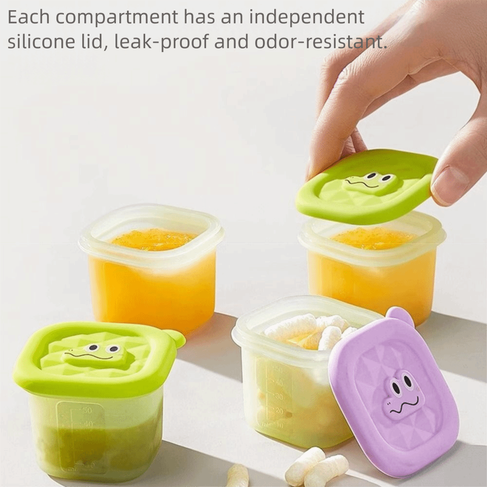 3/4/6 Grid Design Baby Food Fr - огляд і ціна Baby Food Tray