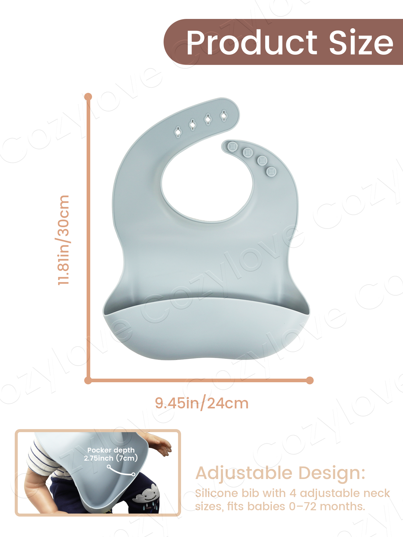 Waterproof Silicone Baby Feedi - огляд і ціна Feeding Baby Food