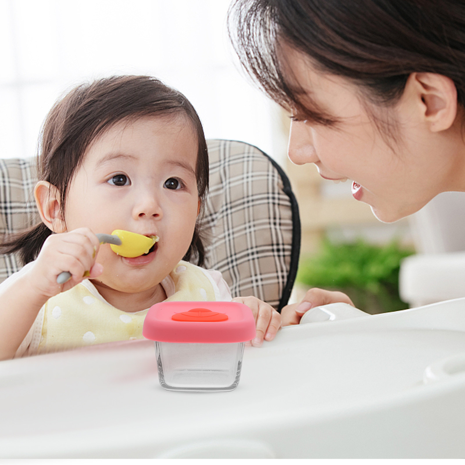 140Ml Baby Scale Glass Bowl Le - огляд і ціна Baby Kitchen Food
