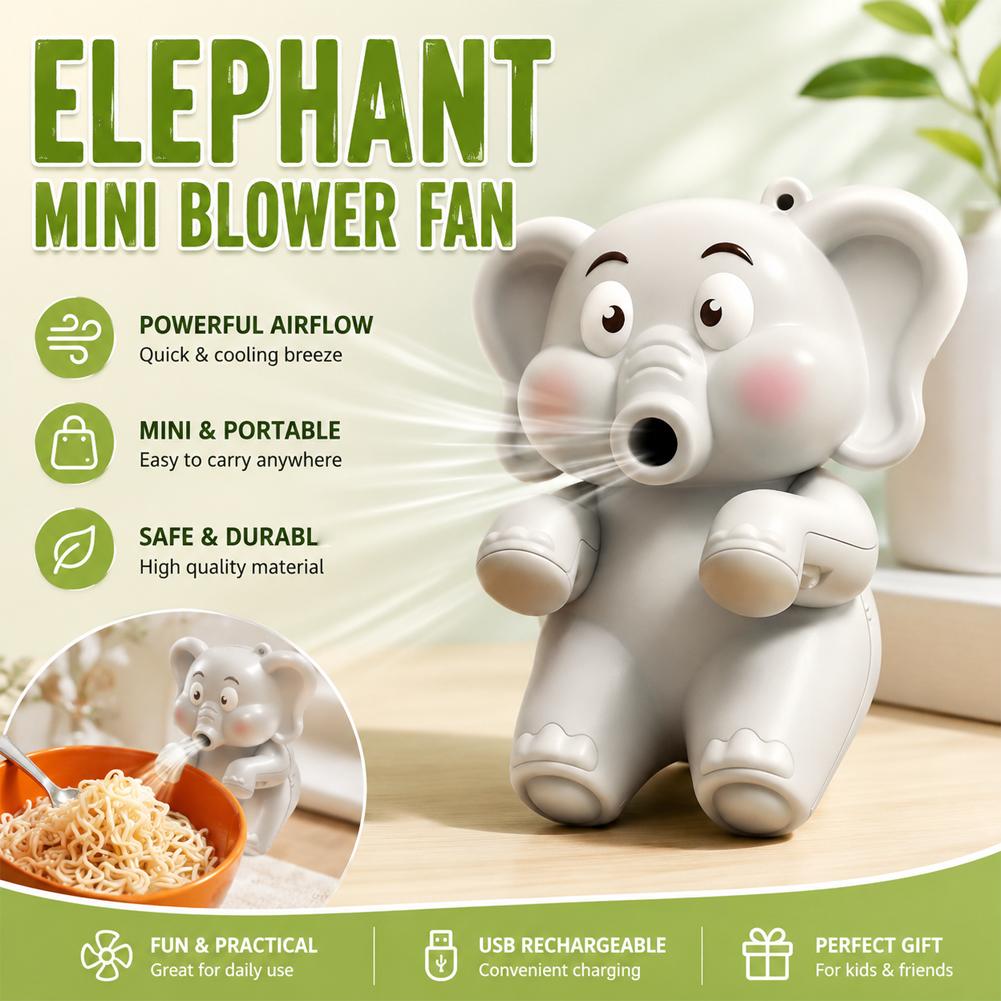 Mini Elephant Food Cooler Fan, - огляд і ціна Feeding Baby Food