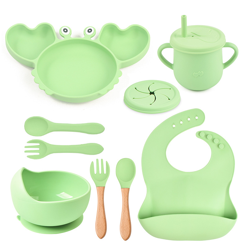 1/4/9Pcs Baby Bowls Plates Spo - огляд і ціна Baby Food Menu