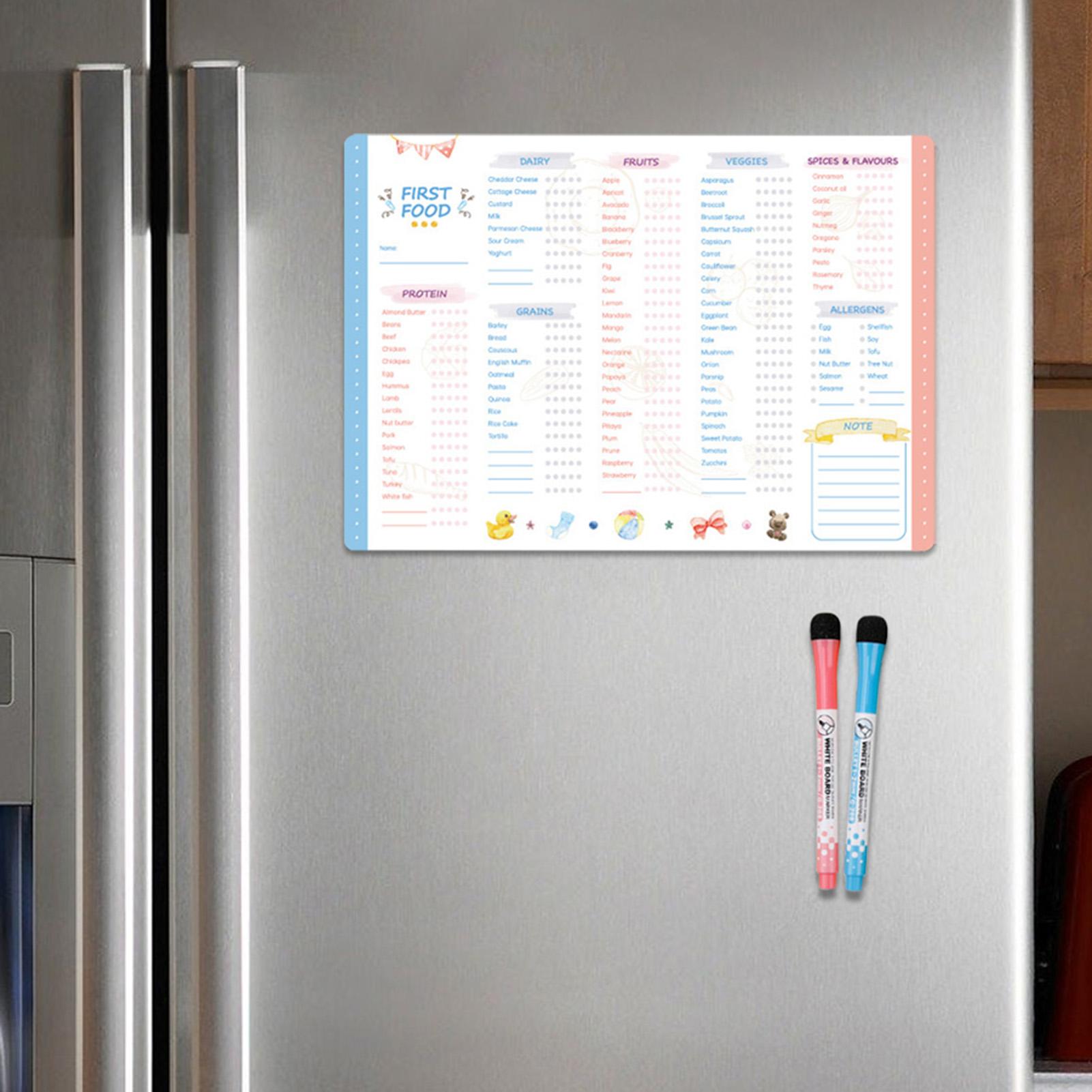 Baby First Foods Checklist Mag - огляд і ціна Baby Food Chart
