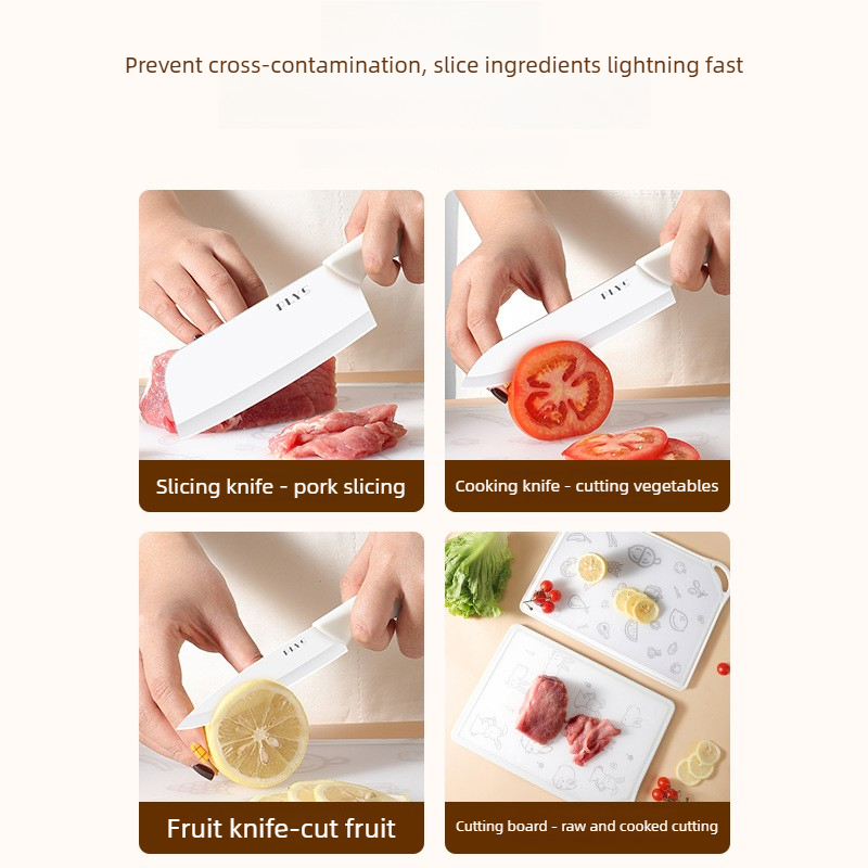 Ceramic Knife & Cutting Board  - огляд і ціна Baby Food Knife Set