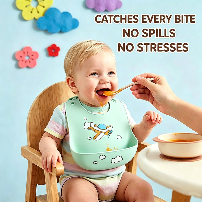 Silicone Baby Feeding Bib Wate - огляд і ціна Feeding Baby Food