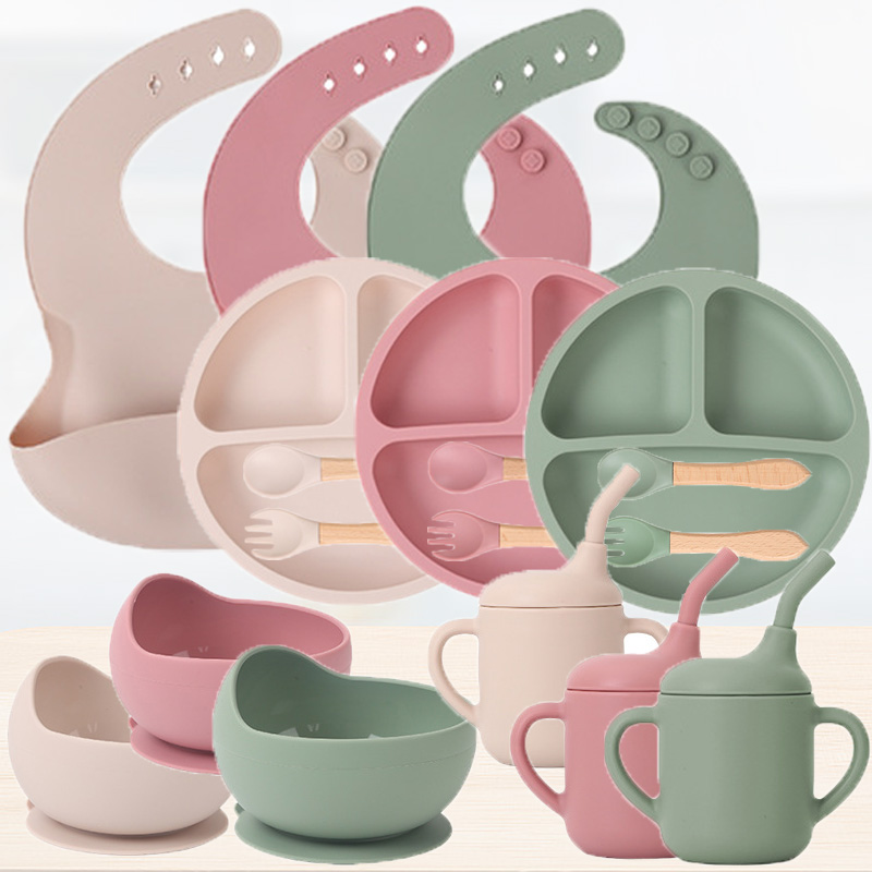 Children's silicone tableware  - огляд і ціна Baby 1 Year Food