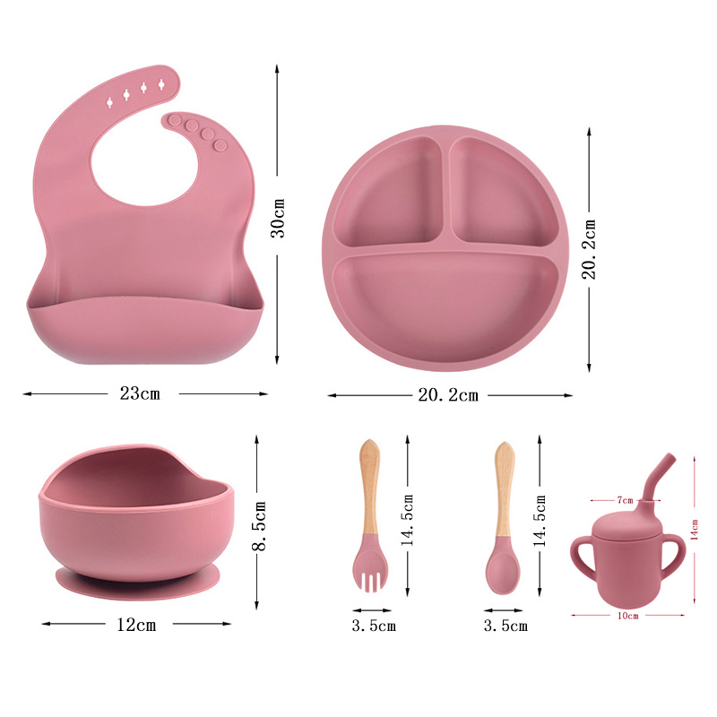 Children's silicone tableware  - огляд і ціна Baby 1 Year Food