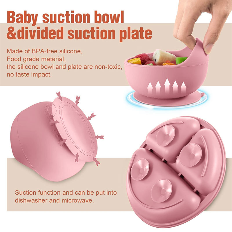 Children's silicone tableware  - огляд і ціна Baby 1 Year Food