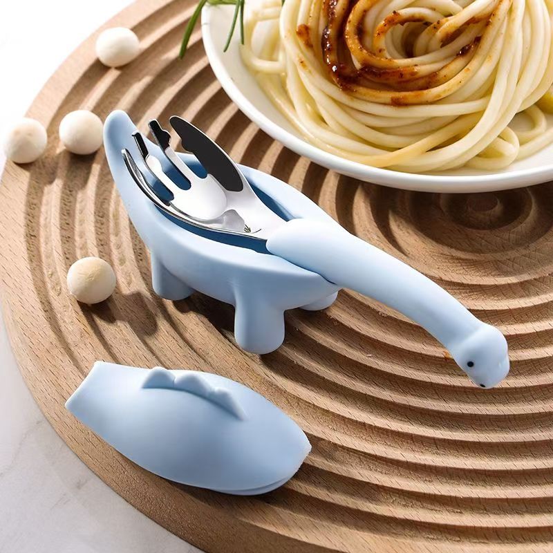 Dinosaur Baby Feeding Tablewar - огляд і ціна Baby Food Knife Set
