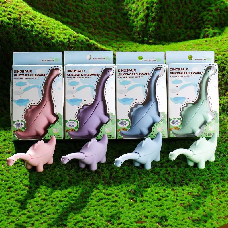 Dinosaur Baby Feeding Tablewar - огляд і ціна Baby Food Knife Set