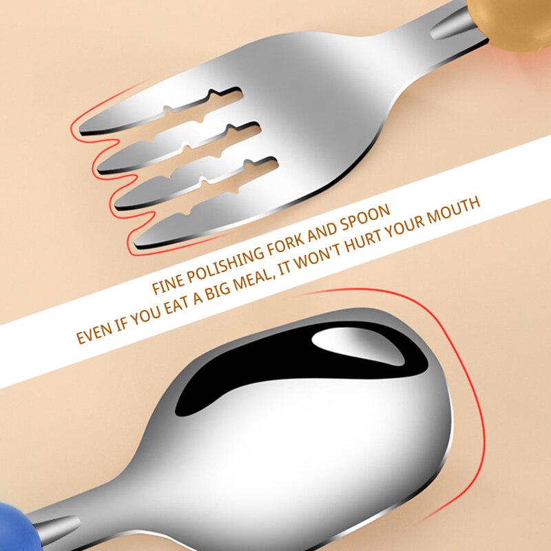 2-Piece Children's Tableware S - огляд і ціна Baby Food Knife Set
