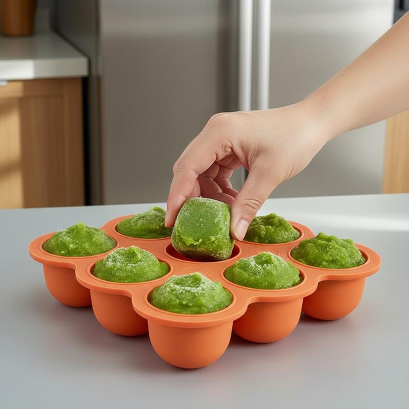 Baby Food Silicone Container 9 - огляд і ціна Baby Kitchen Food