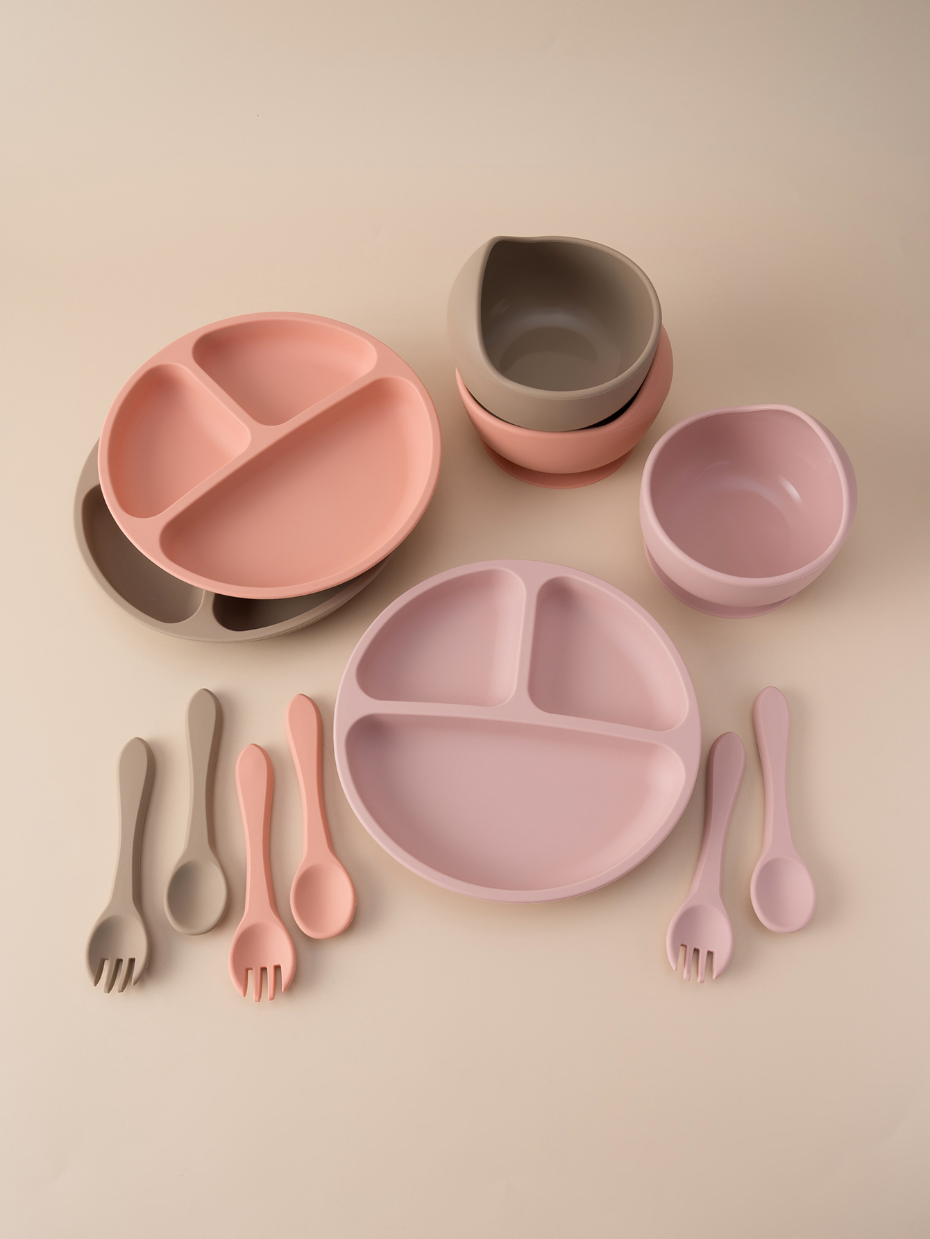 4PCS Baby Silicone Feeding Set - огляд і ціна Baby Food Menu