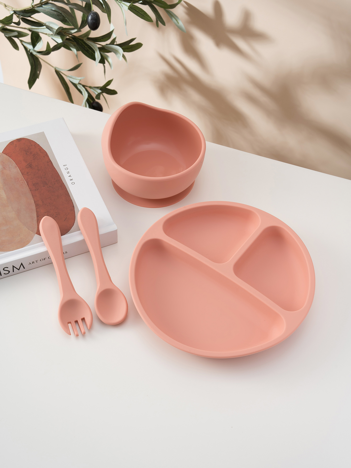 4PCS Baby Silicone Feeding Set - огляд і ціна Baby Food Menu