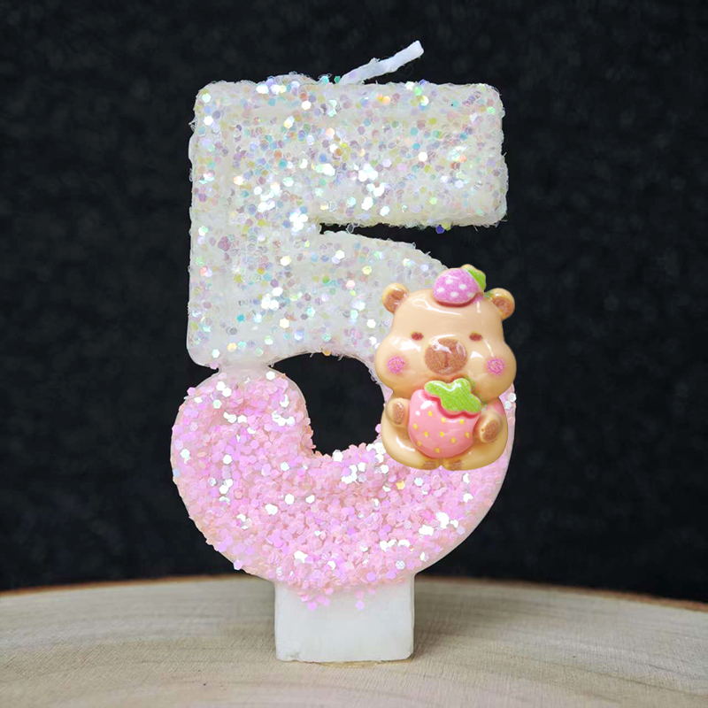 New Capybara Candles Cake Deco - огляд і ціна Baby 1 Year Food