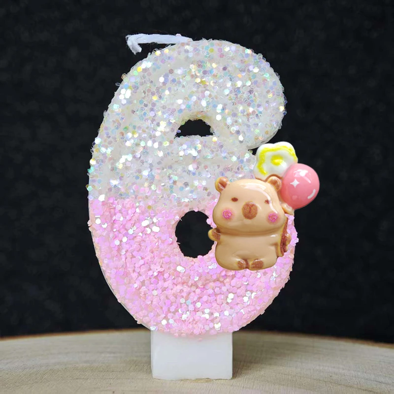 New Capybara Candles Cake Deco - огляд і ціна Baby 1 Year Food