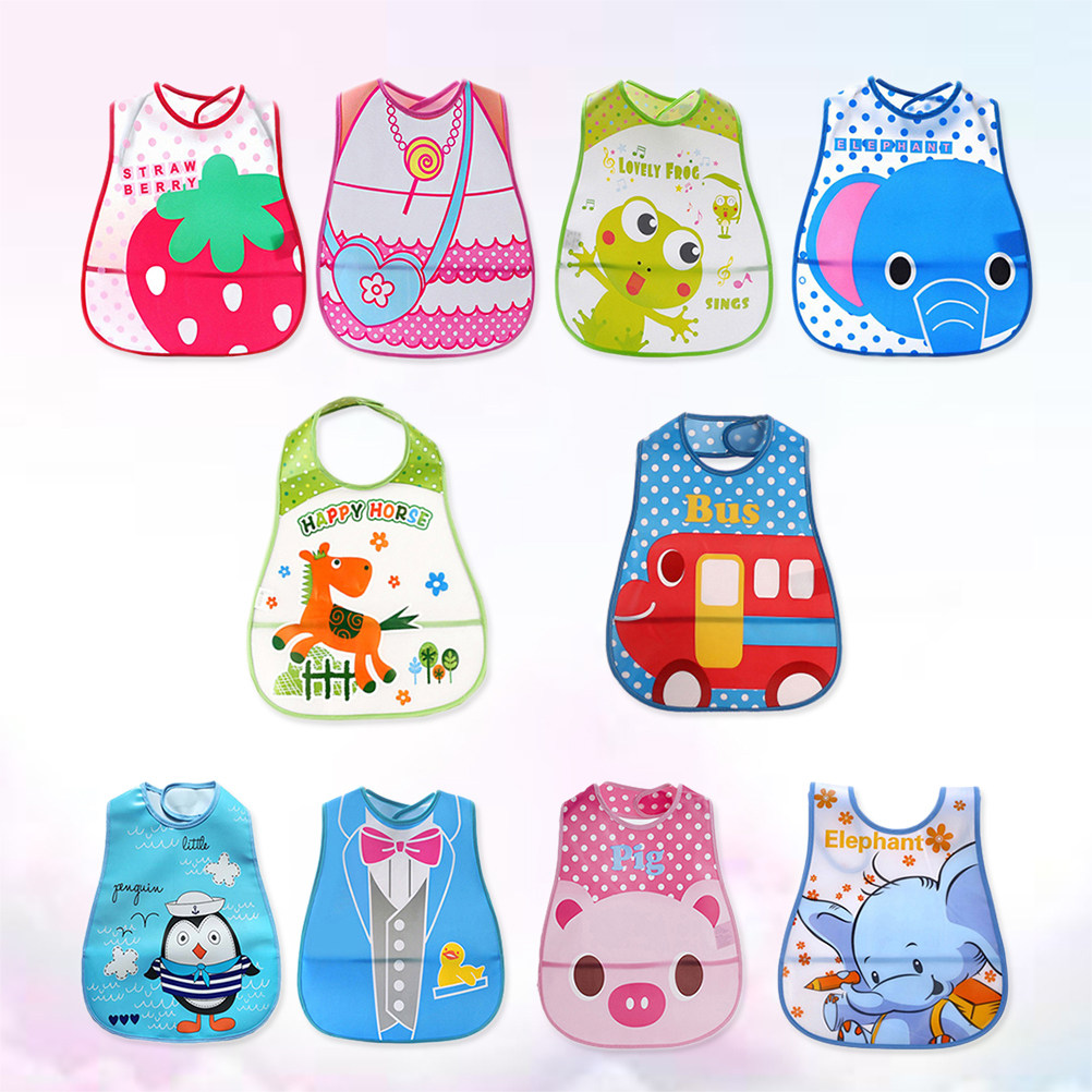 10 Pcs Baby Drool Bibs Food Fe - огляд і ціна Feeding Baby Food