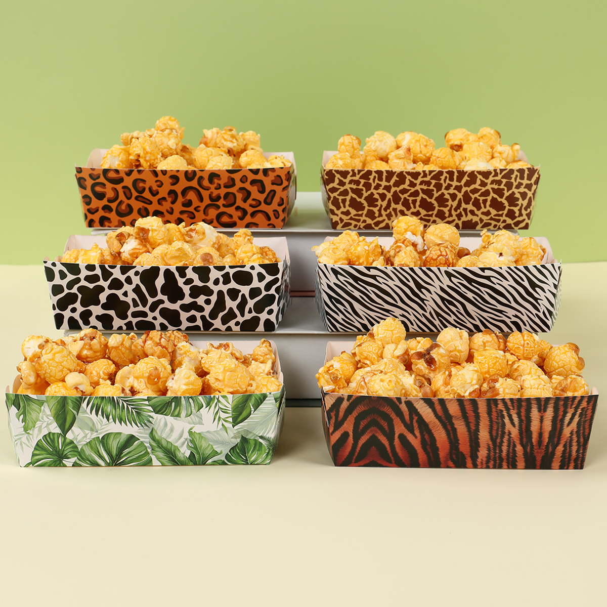 Jungle Animal Mini Snack Trays - огляд і ціна Baby Food Tray