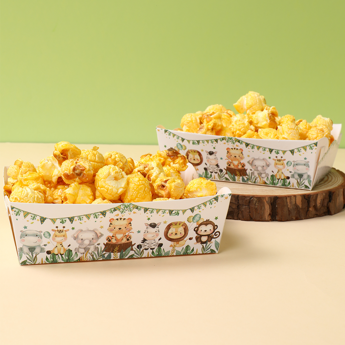 Jungle Animal Mini Snack Trays - огляд і ціна Baby Food Tray