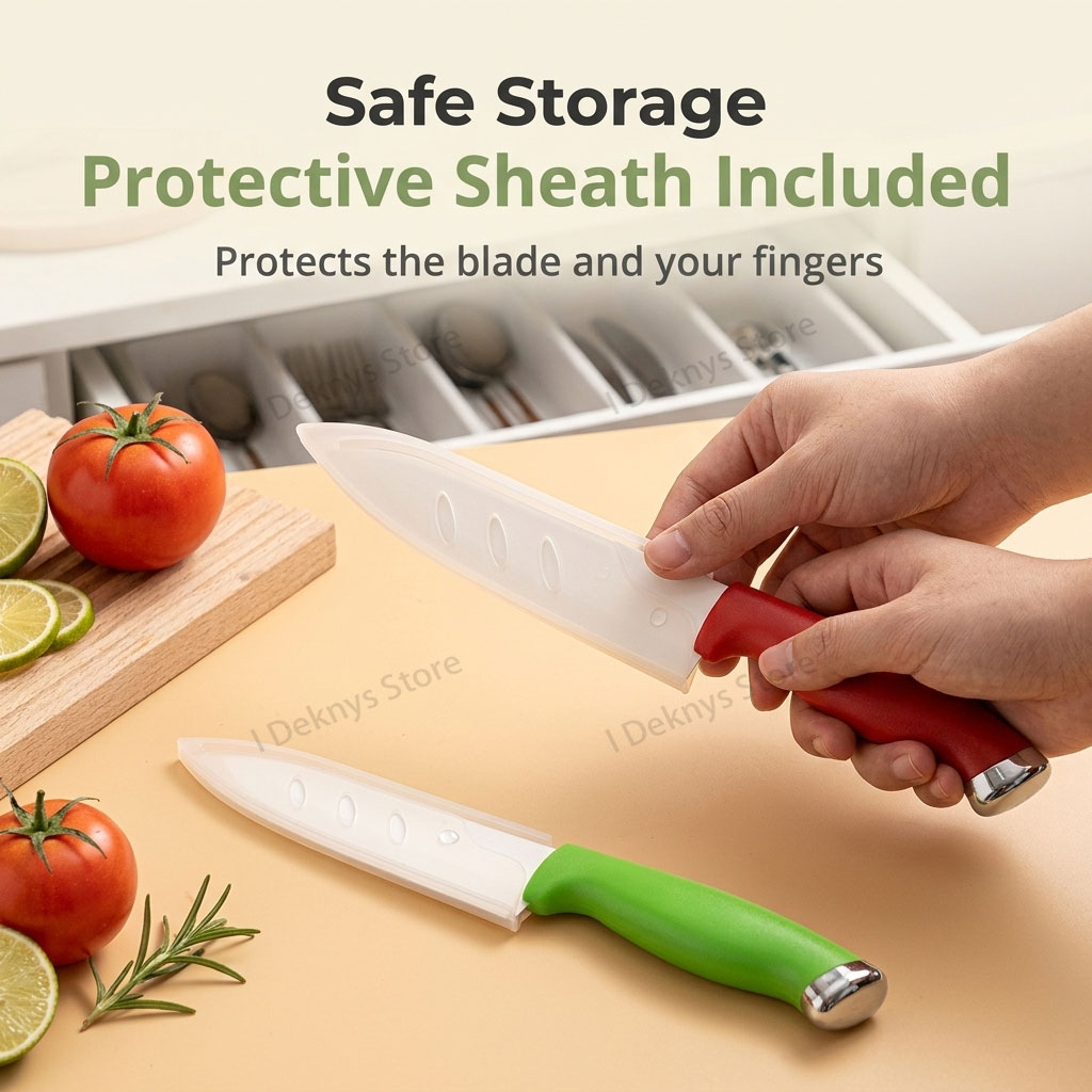 Kitchen Ceramic Knife Set 4' 5 - огляд і ціна Baby Food Knife Set