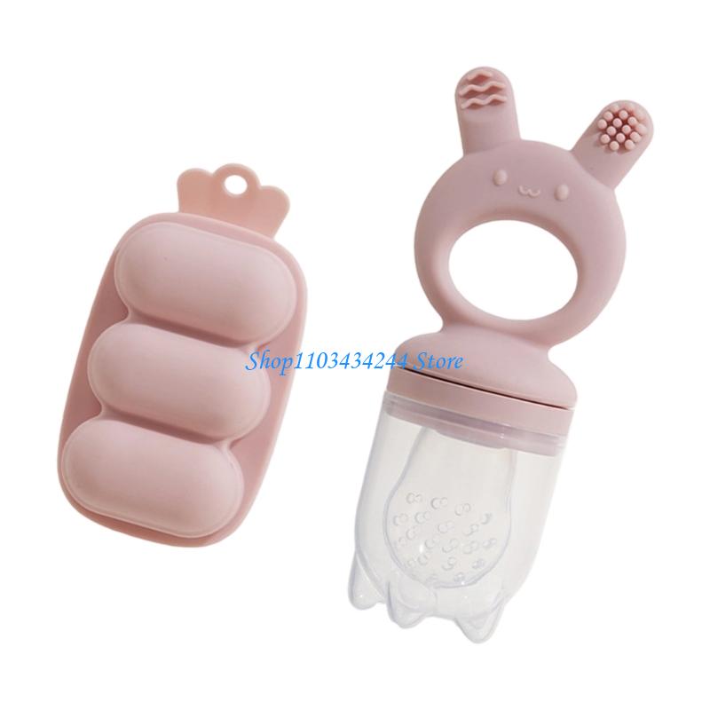 Silicone Baby Teether Feeder w - огляд і ціна Baby Food Tray