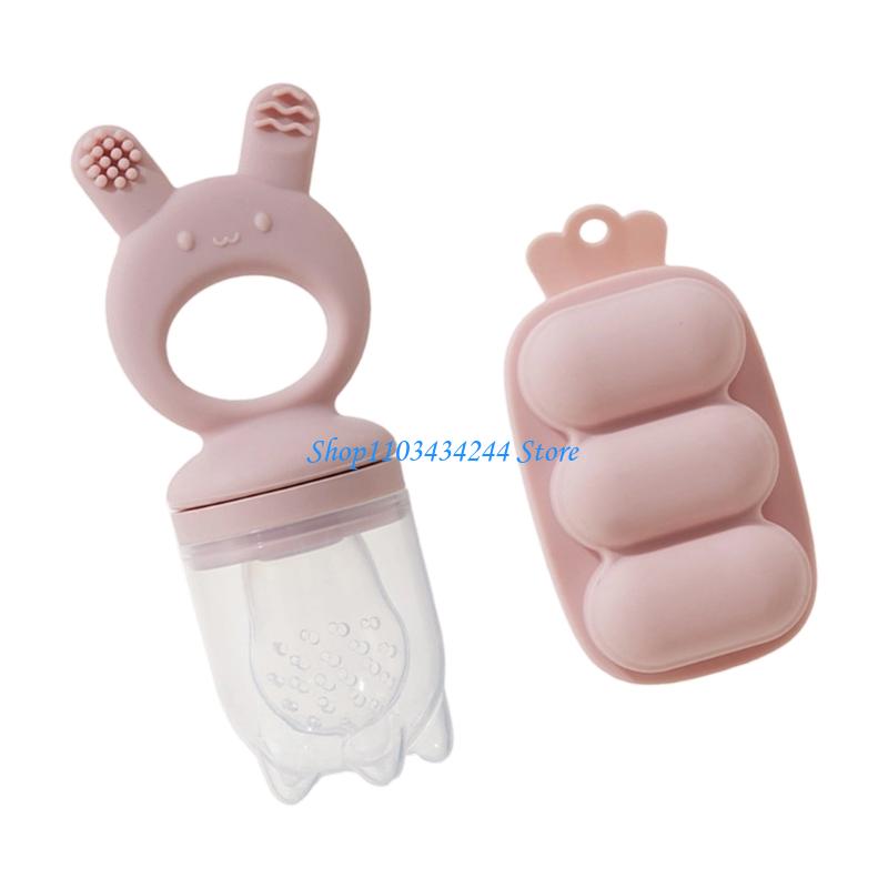 Silicone Baby Teether Feeder w - огляд і ціна Baby Food Tray