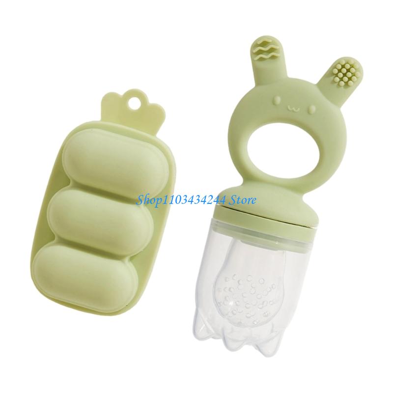 Silicone Baby Teether Feeder w - огляд і ціна Baby Food Tray