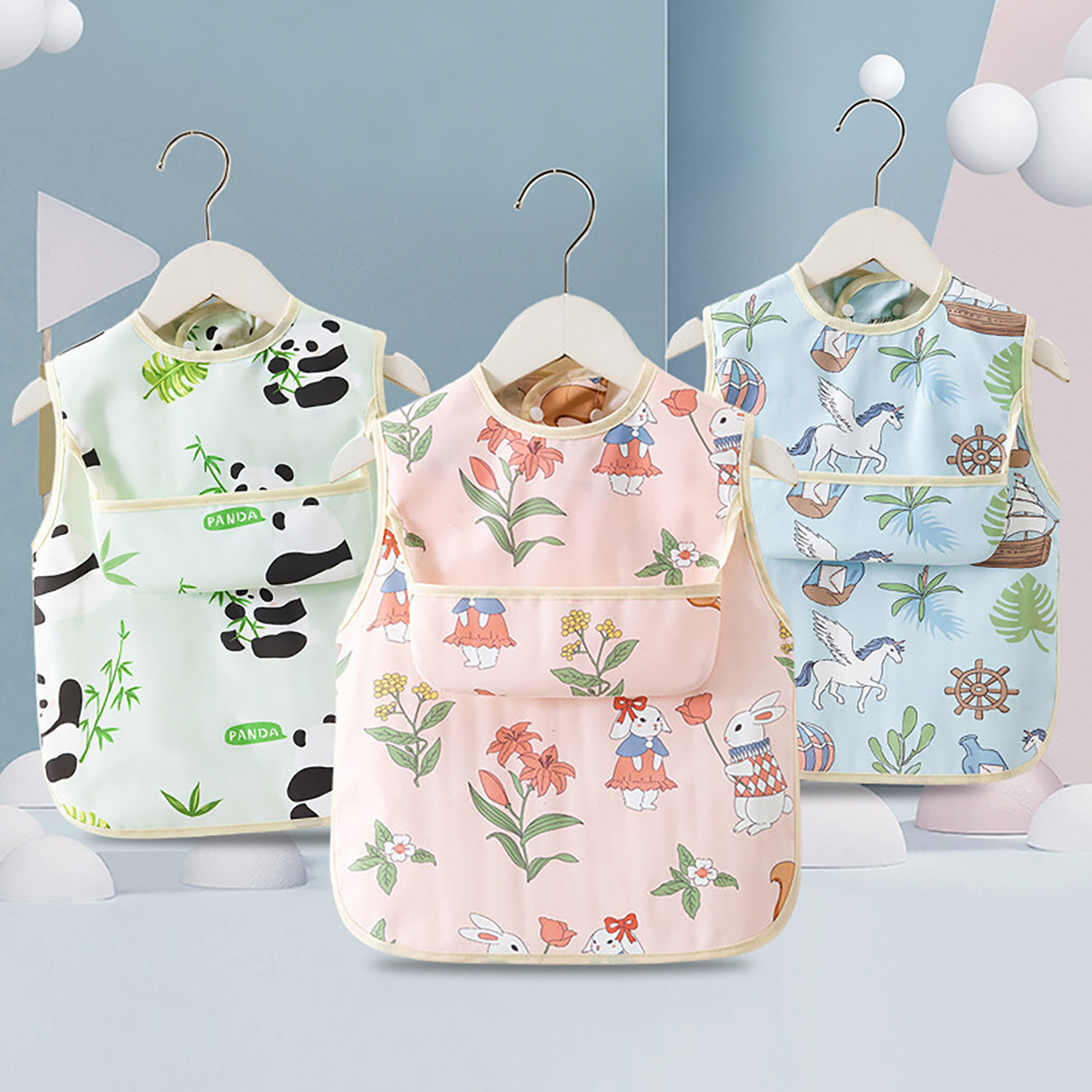 0-4Y Baby Bibs & Pocket Waterp - огляд і ціна Baby 1 Year Food