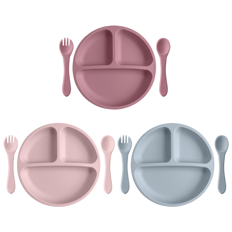 3PCS Children's Tableware Set  - огляд і ціна Baby Food Tray