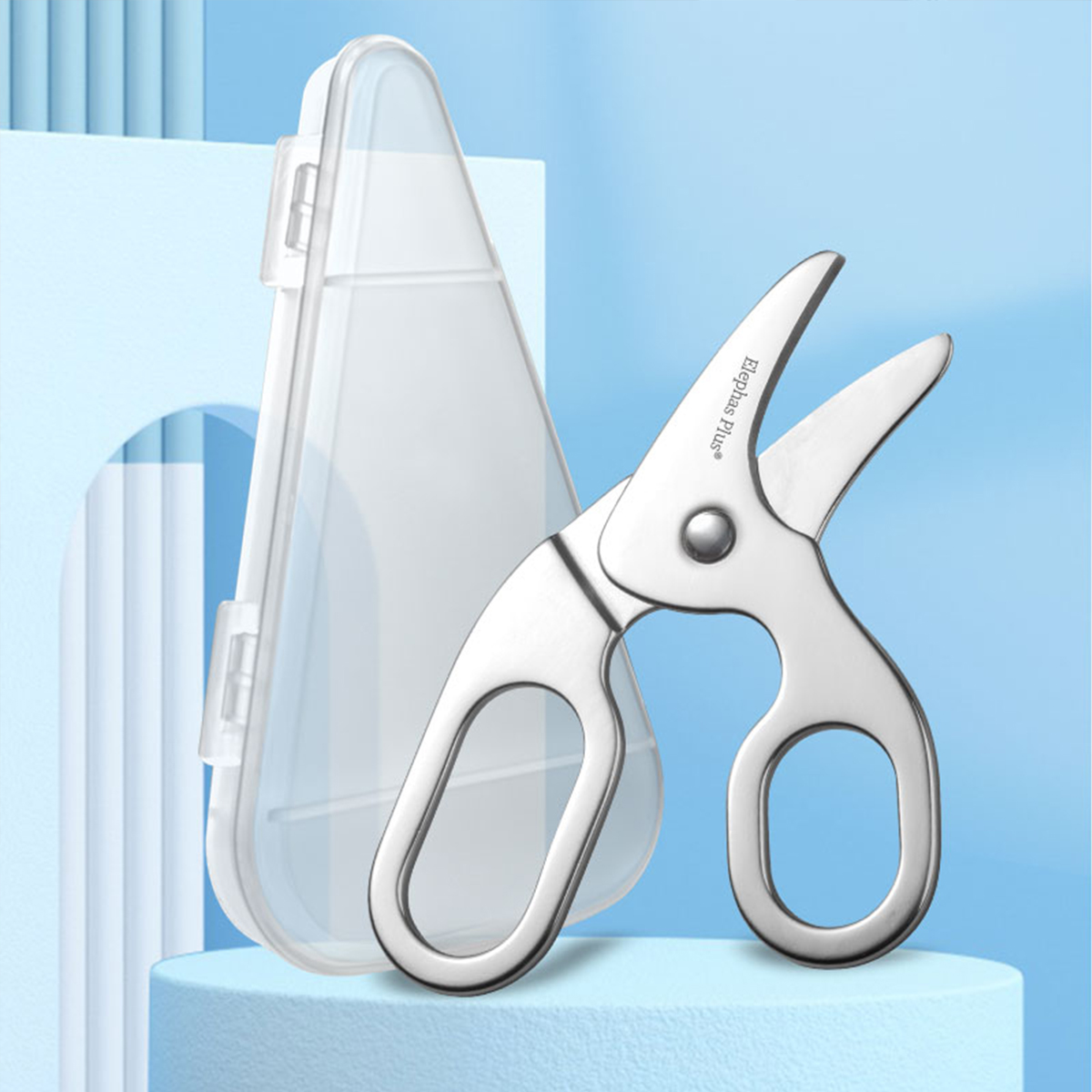Safety Baby Food Scissors - Fo - огляд і ціна Feeding Baby Food