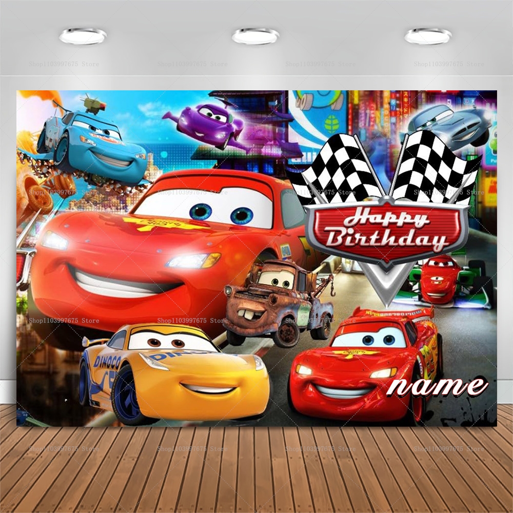 Lightning McQueen Backdrops Ch - огляд і ціна Baby Food Plan