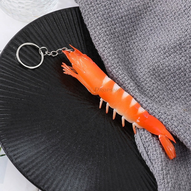 Funny Simulation PVC Shrimp Ke - огляд і ціна Baby Food Shrimp