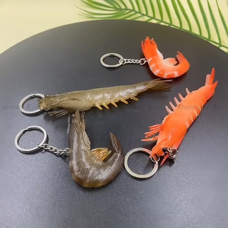 Funny Simulation PVC Shrimp Ke - огляд і ціна Baby Food Shrimp