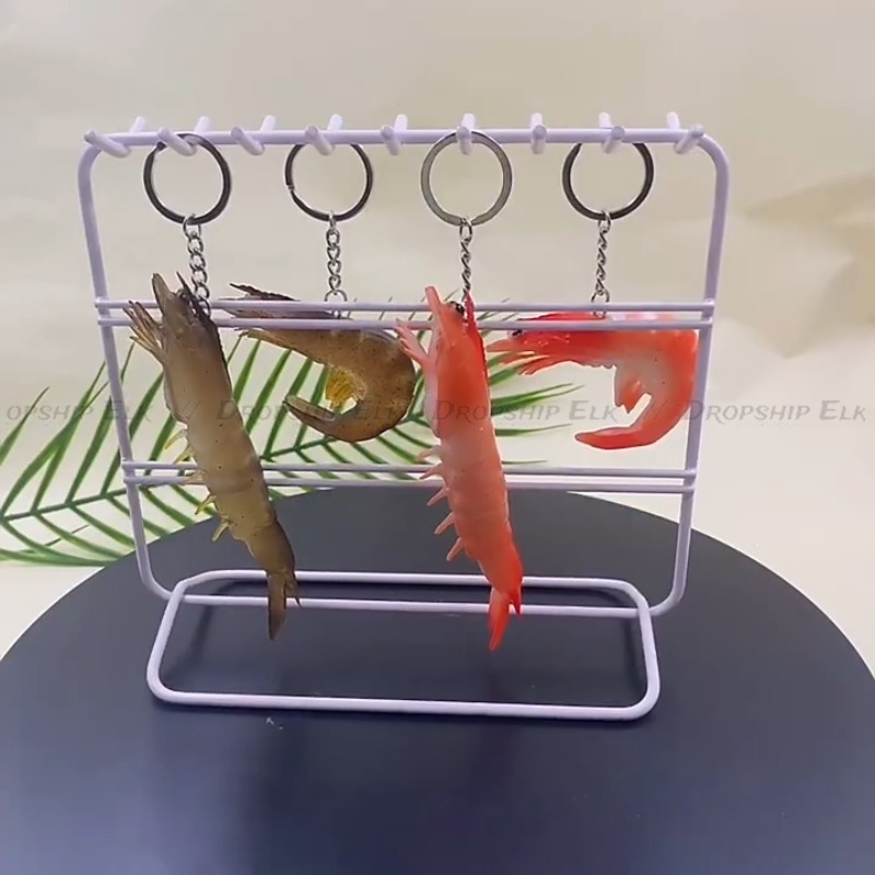 Funny Simulation PVC Shrimp Ke - огляд і ціна Baby Food Shrimp