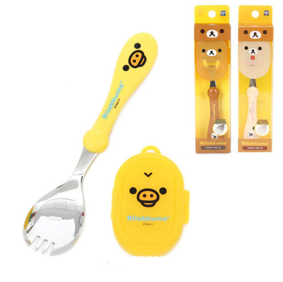 Rilakkuma Spoon Fork Integrate - огляд і ціна Feeding Baby Food