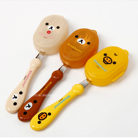 Rilakkuma Spoon Fork Integrate - огляд і ціна Feeding Baby Food
